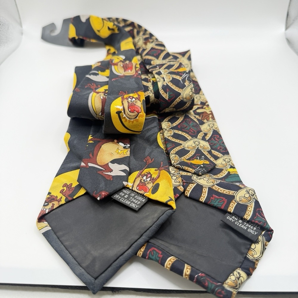 VTG‎ NWOT Looney Tunes Mania Set Of Neckties 1995/1996 - Picture 6 of 13